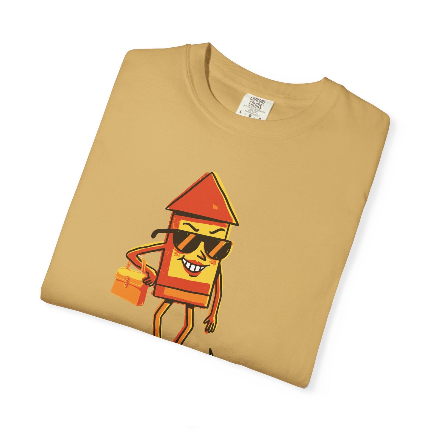 "I’m a Firecracker" Cartoon T-Shirt —  Funny Explosive Persona Tee
