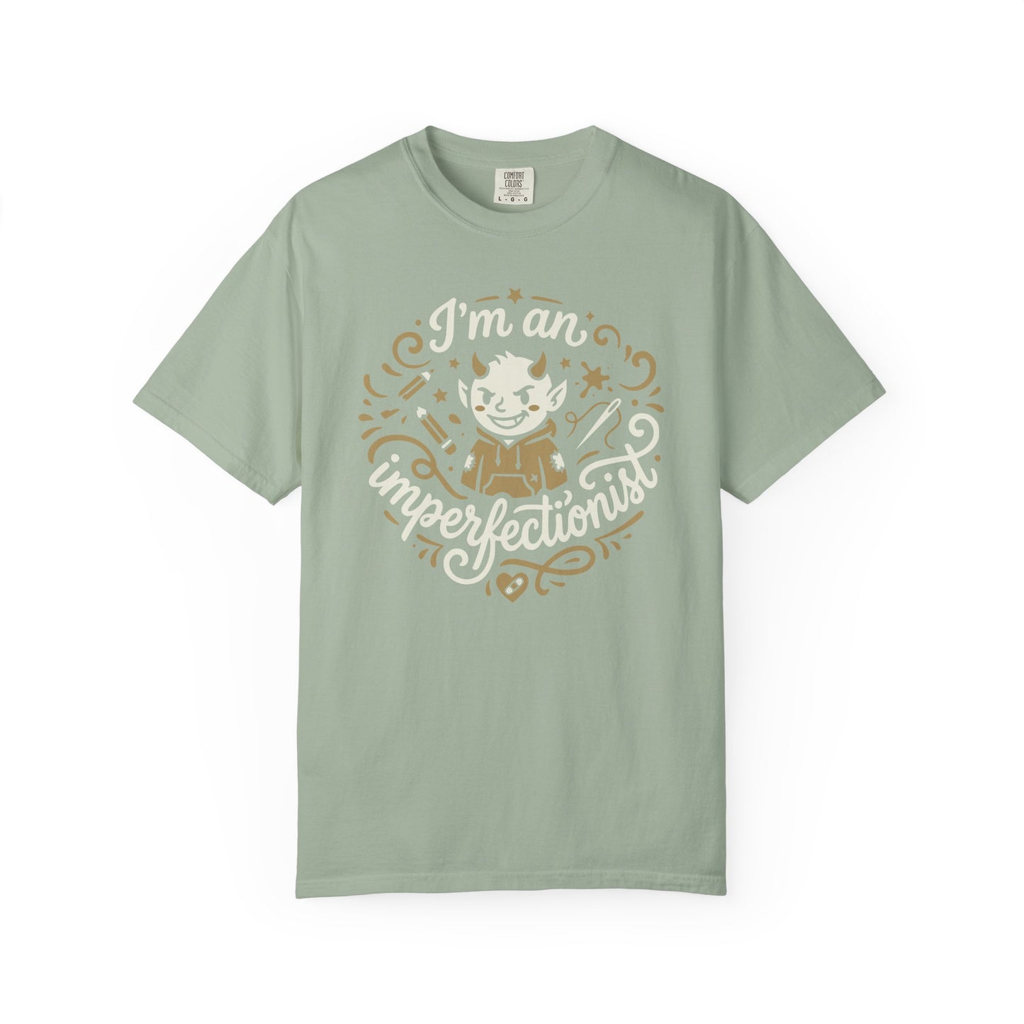 "I'm an Imperfectionist" Graphic T-Shirt — Retro Cute Self-Love Funny Imp Tee