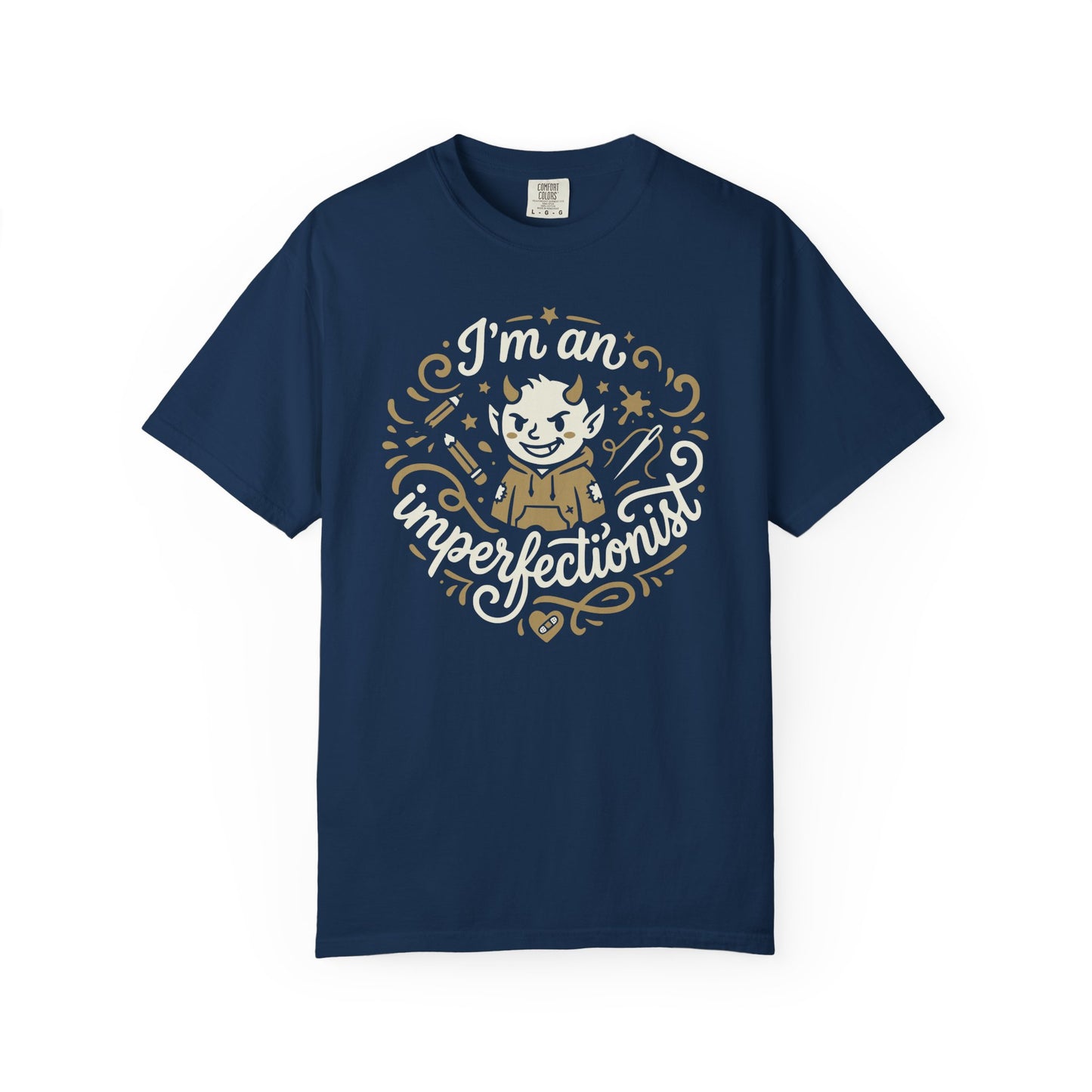 "I'm an Imperfectionist" Graphic T-Shirt — Retro Cute Self-Love Funny Imp Tee