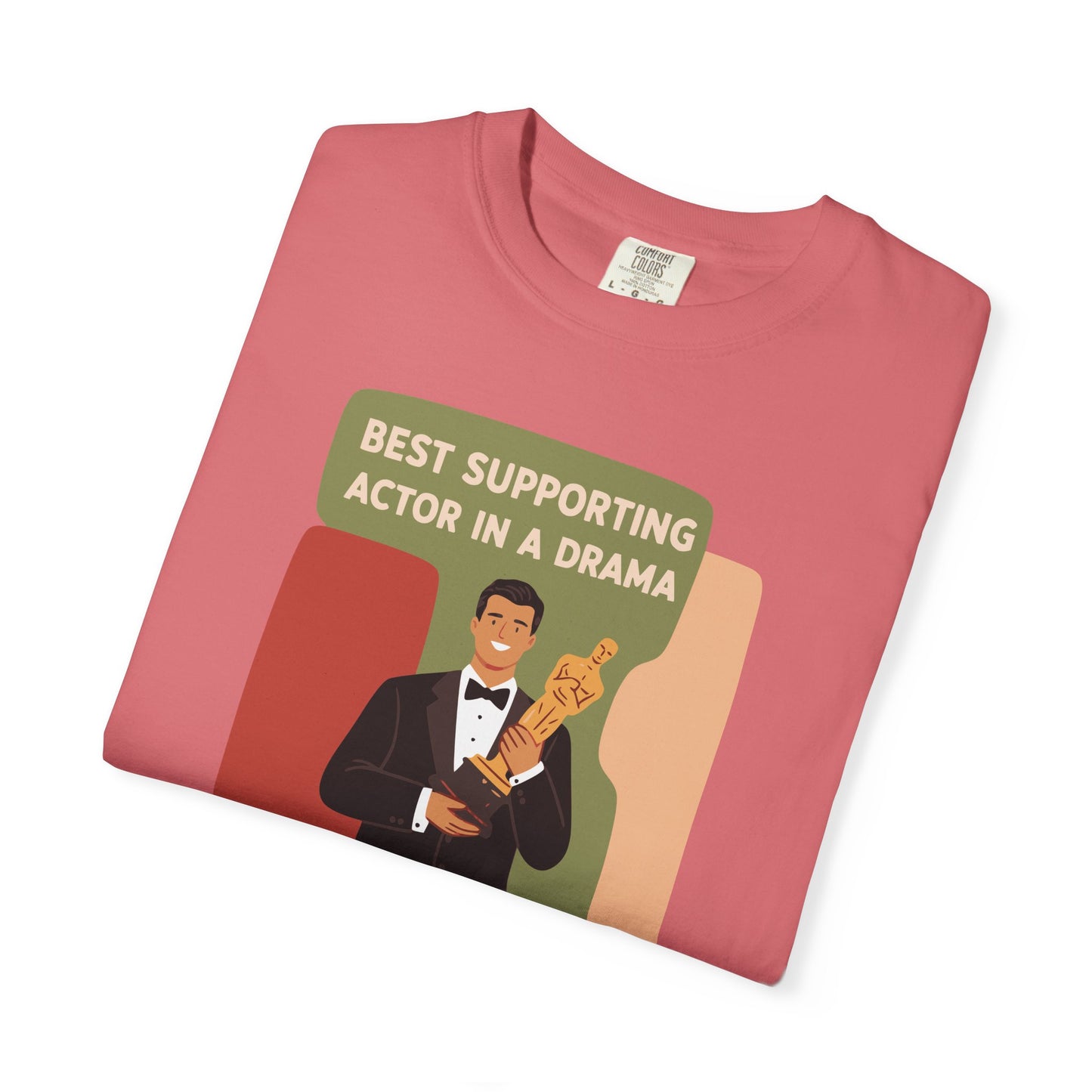 "Best Supporting Actor in a Drama" Couples Tee — Funny Award Winner Graphic T-Shirt