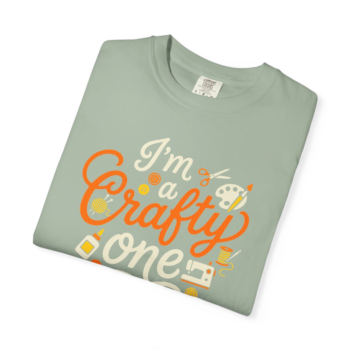 "I'm a Crafty One" T-Shirt —  Graphic Tee for Arts & Crafts Enthusiasts