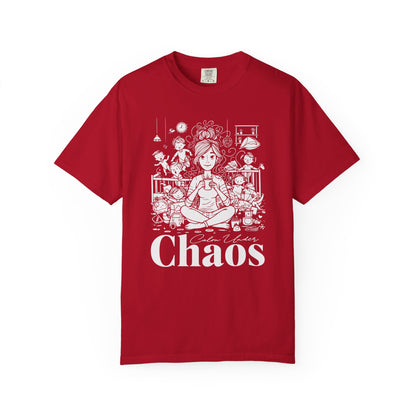 "Calm Under Chaos" T-Shirt — Mom Life Chaos Graphic Tee