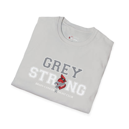Grey Strong T-Shirt – Brain Cancer Fight Club Support Tee