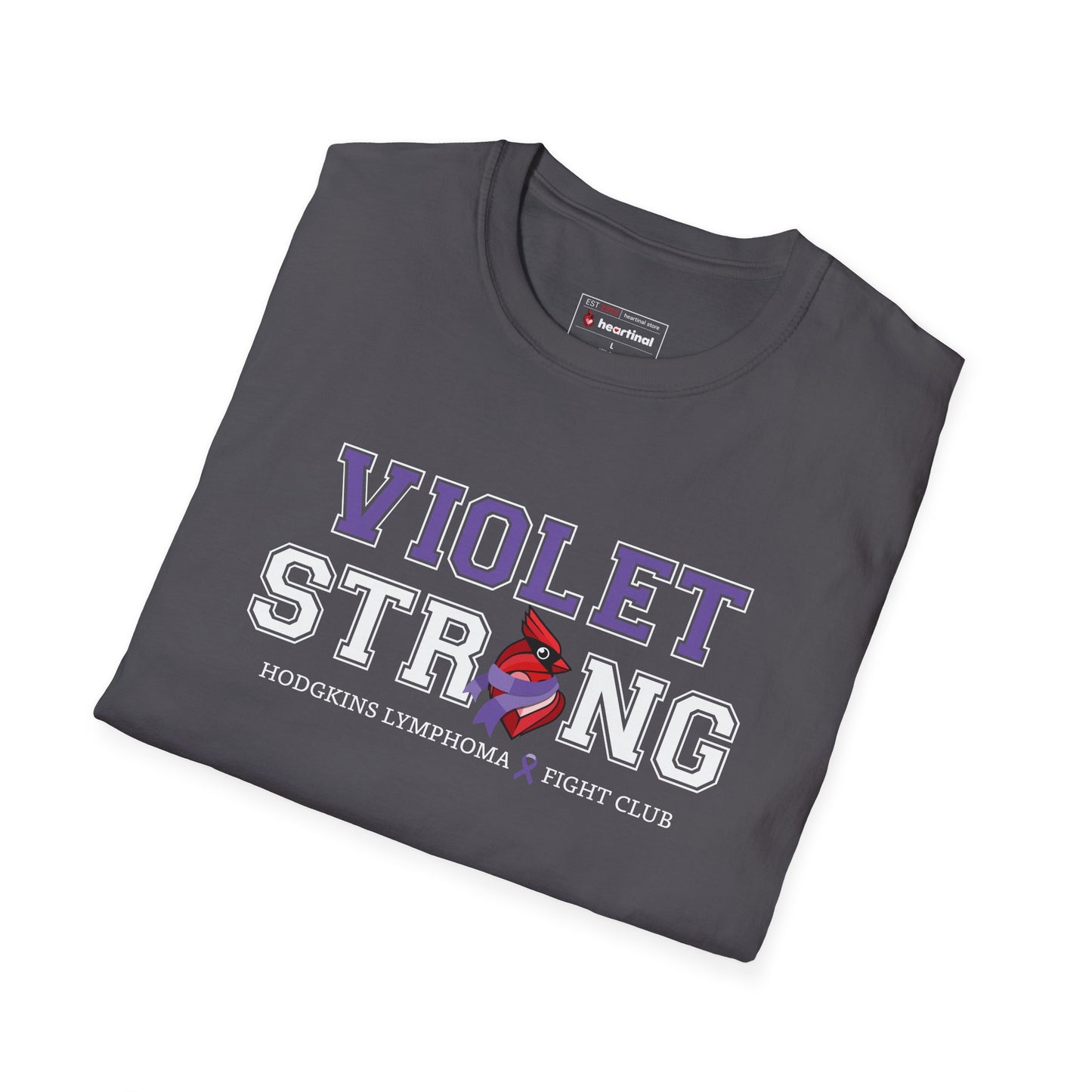 Violet Strong T-Shirt — Hodgkin's Lymphoma Cancer Awareness Tee