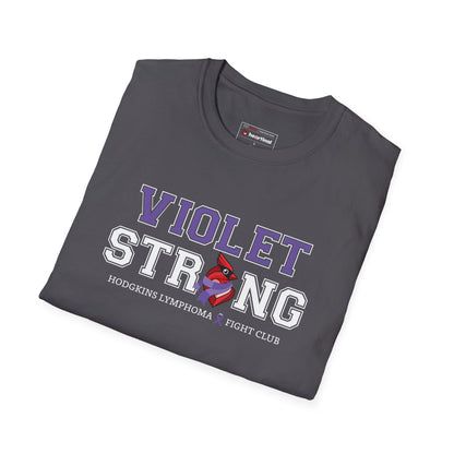 Violet Strong T-Shirt — Hodgkin's Lymphoma Cancer Awareness Tee