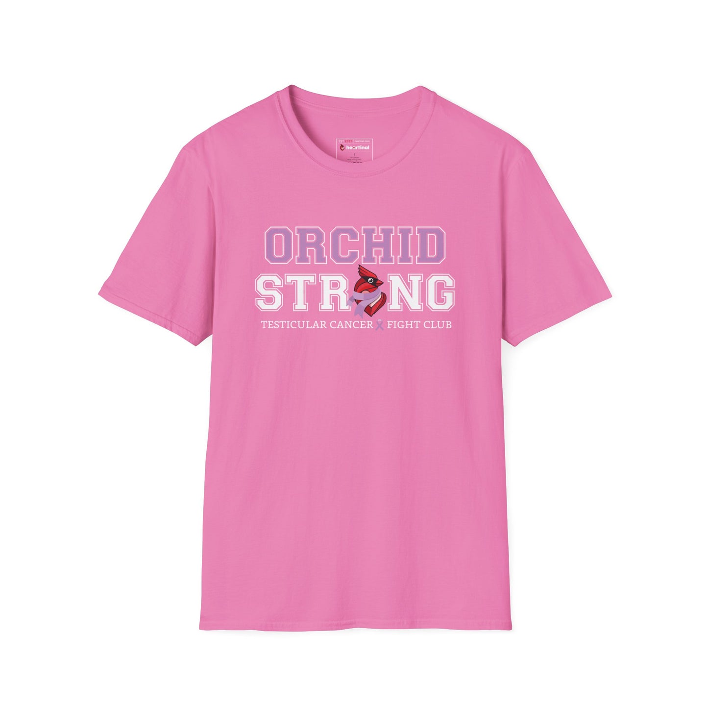Orchid Strong T-Shirt — Testicular Cancer Fight Club Awareness Tee