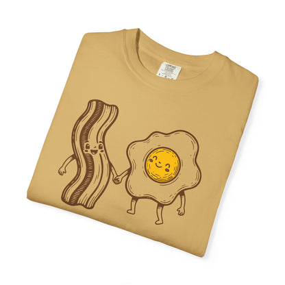 Better Together Bacon & Egg T-Shirt — Cute Breakfast Couple Tee