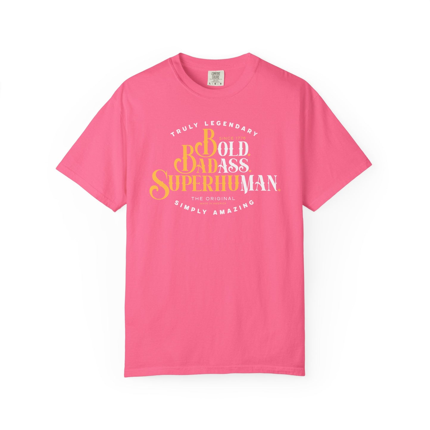 Old Ass Man. Bold Badass Superhuman Graphic Tee — Motivational Vintage Style T-Shirt