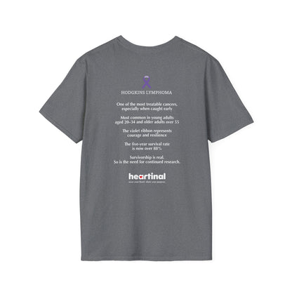 Violet Strong T-Shirt — Hodgkin's Lymphoma Cancer Awareness Tee