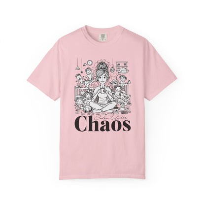 "Calm Under Chaos" T-Shirt — Mom Life Chaos Graphic Tee