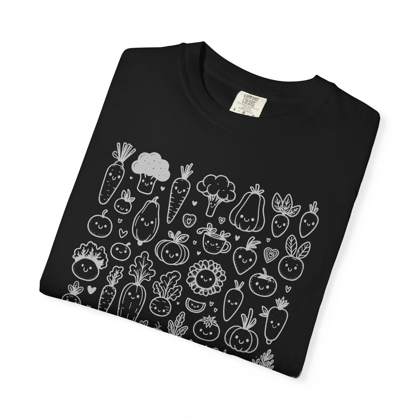 "Locally Grown: Plant Based & Good Taste" T-Shirt — Organic Vegan Farmer Garden Tee
