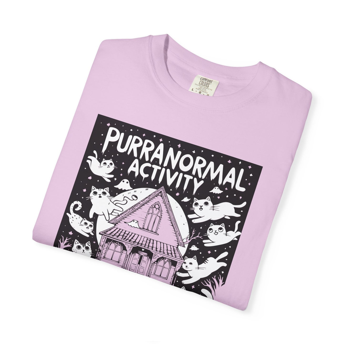 "Purranormal Activity" Cat T-Shirt — Spooky Paranormal Cat Lovers Graphic Tee