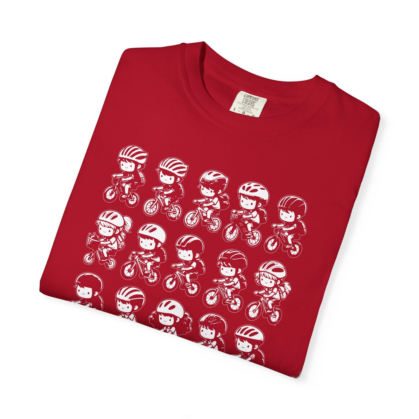 Pedal for the Medal Graphic Tee — Cute Cycling Crew Illustration T-Shirt