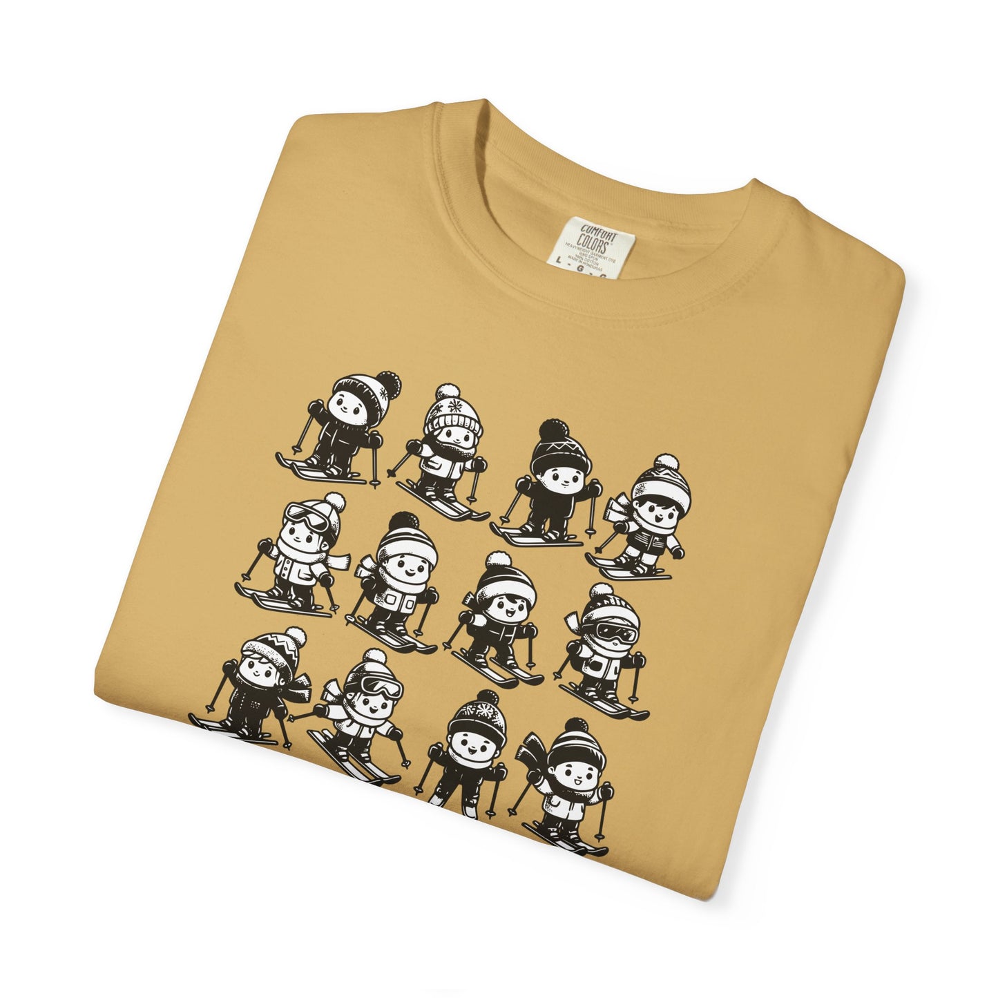 Chairlifts & Hot Chocolate T-Shirt — Cute Ski Lovers Winter Tee