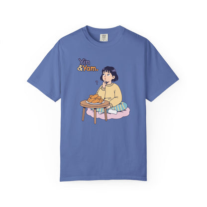“Yin & Yam” T‑Shirt — Cute Unisex Fun Existential Snack Illustration Tee