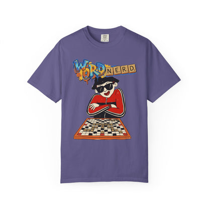 Word Nerd T-Shirt — Retro HipHop Scrabble Player Graphic Tee