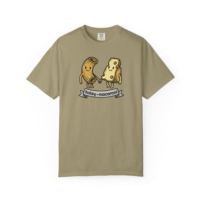 Holey Macaroni T-Shirt — Funny Mac & Cheese Graphic Vintage Tee