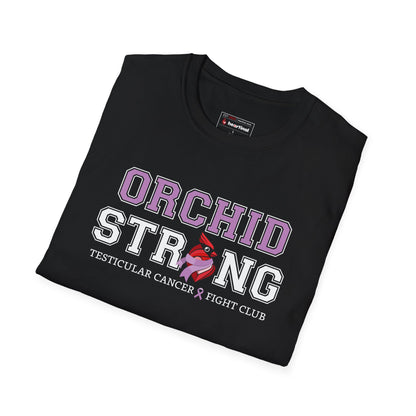 Orchid Strong T-Shirt — Testicular Cancer Fight Club Awareness Tee