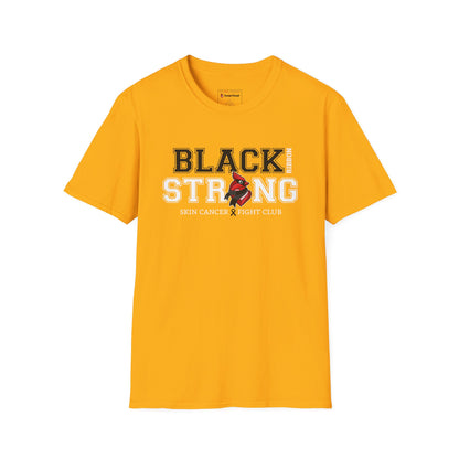 Black Ribbon Strong T-Shirt — Skin Cancer Fight Club Awareness Tee