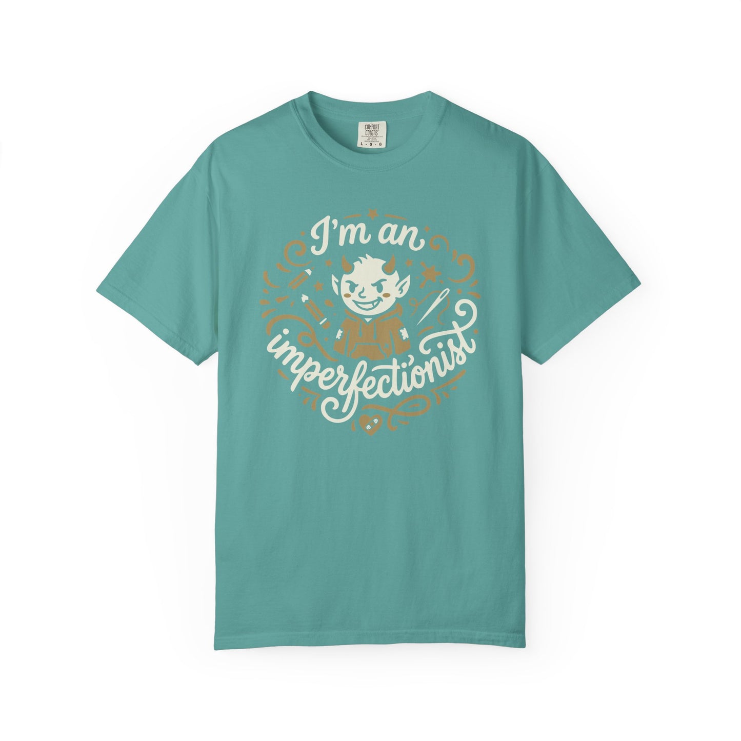 "I'm an Imperfectionist" Graphic T-Shirt — Retro Cute Self-Love Funny Imp Tee