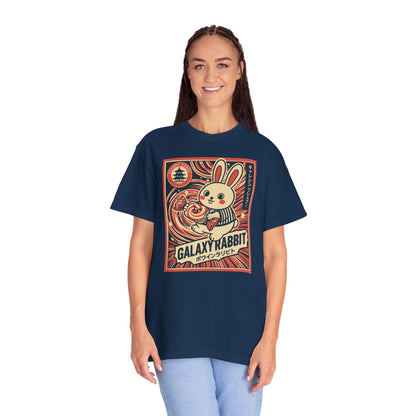 "Galaxy Rabbit" Milk Candy Graphic T-Shirt — Cute Japanese Anime Bunny Tee