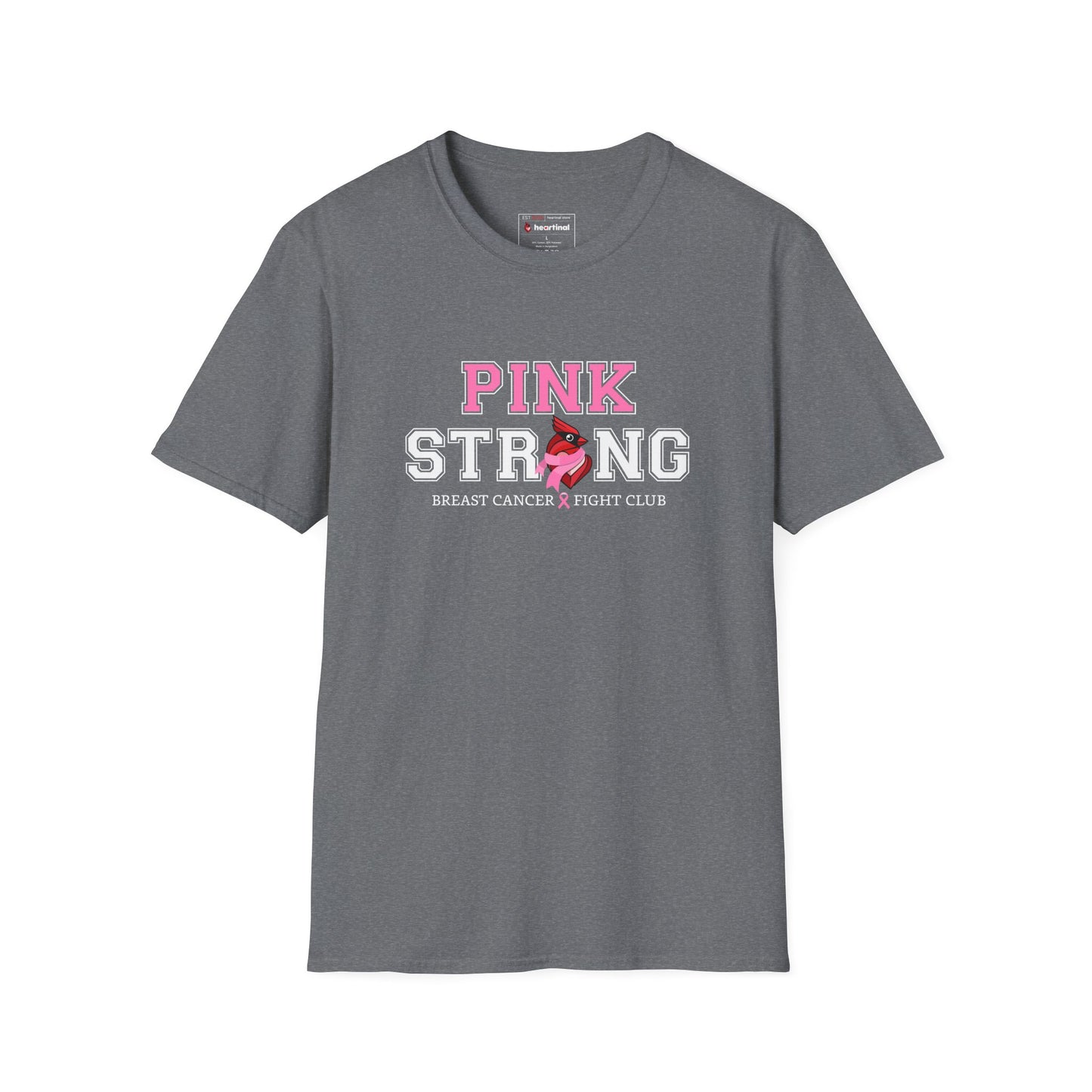 Pink Strong T-Shirt — Breast Cancer Fight Club Awareness Tee