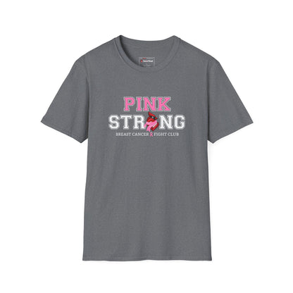 Pink Strong T-Shirt — Breast Cancer Fight Club Awareness Tee