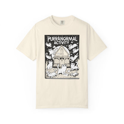 "Purranormal Activity" Cat T-Shirt — Spooky Paranormal Cat Lovers Graphic Tee