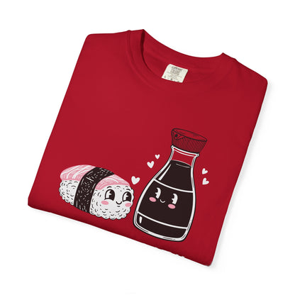 "I'm Soy Into You" T-Shirt — Cute Sushi & Soy Sauce Lovers Couple Graphic Tee