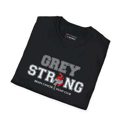 Grey Strong T-Shirt – Brain Cancer Fight Club Support Tee