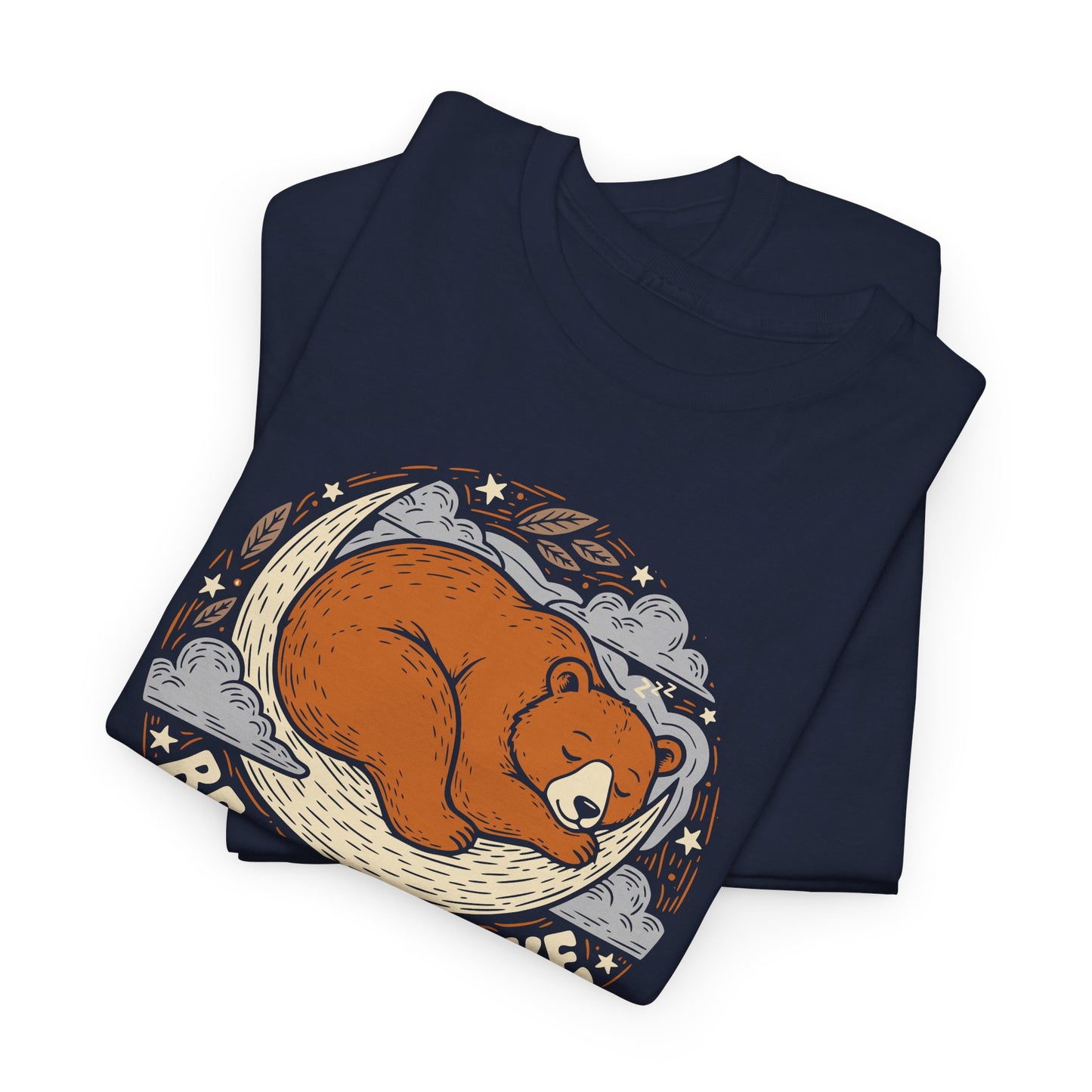 Bearly Awake T-Shirt — Cute Sleeping Bear Graphic Tee