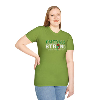 Emerald Strong T-Shirt — Liver Cancer Fight Club Awareness Tee