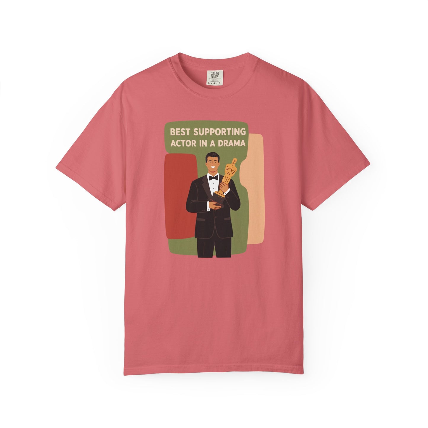 "Best Supporting Actor in a Drama" Couples Tee — Funny Award Winner Graphic T-Shirt