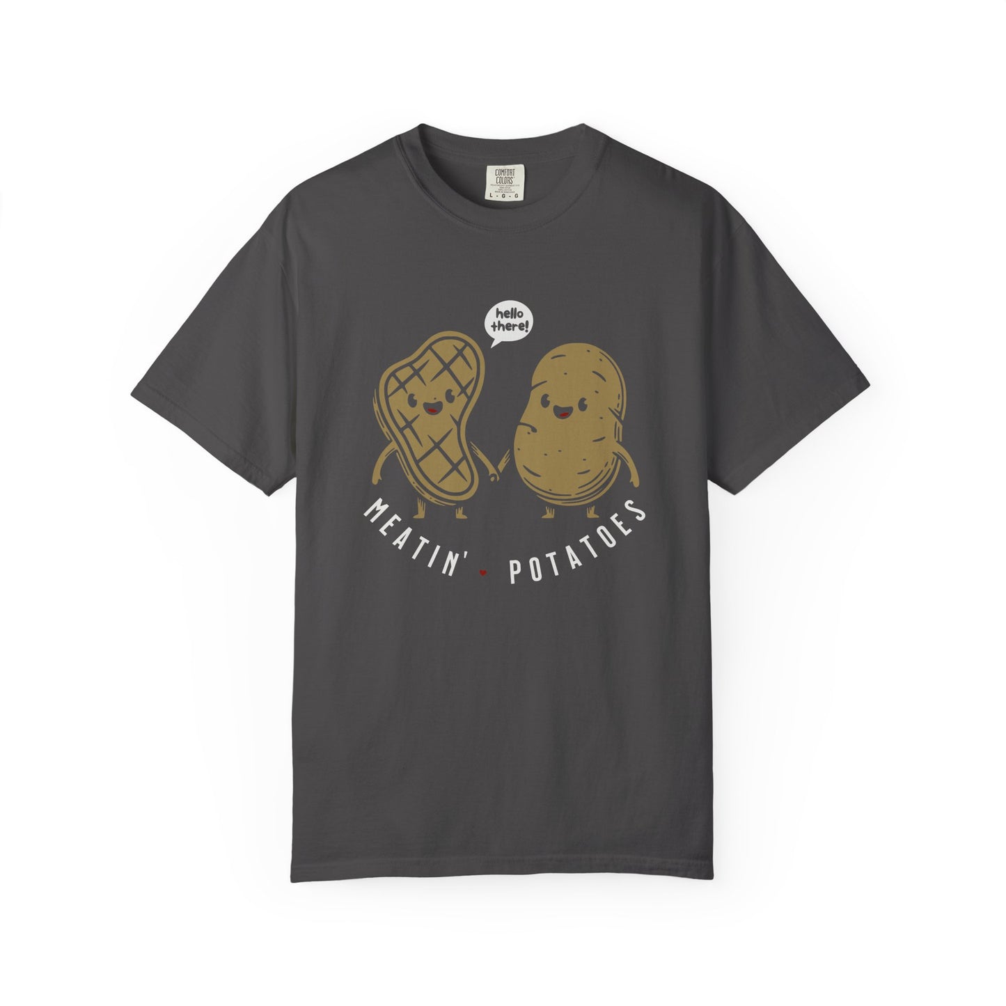 Meatin' Potatoes T-Shirt — Cute Steak & Potato Graphic Tee