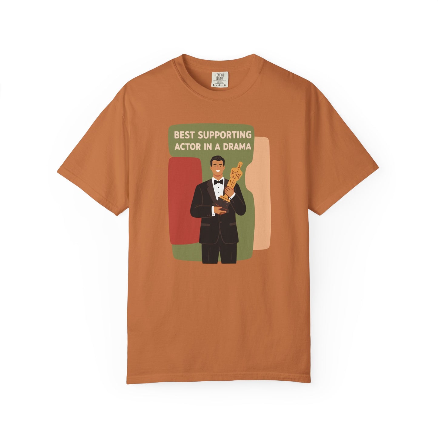 "Best Supporting Actor in a Drama" Couples Tee — Funny Award Winner Graphic T-Shirt