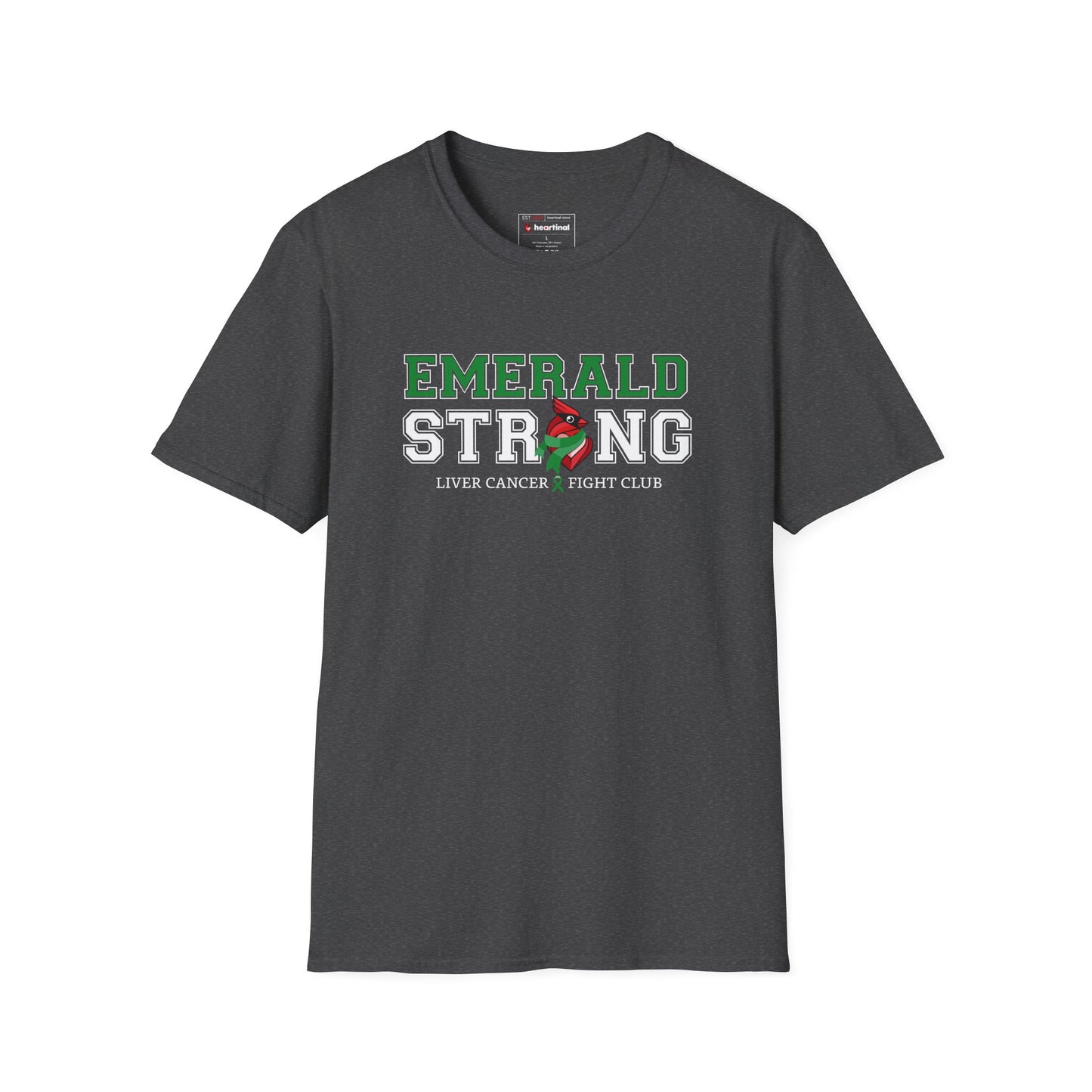Emerald Strong T-Shirt — Liver Cancer Fight Club Awareness Tee