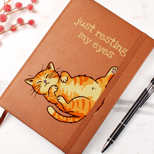 "Just resting my eyes" Graphic Journal: ProvoCATive and Private LITTERature!