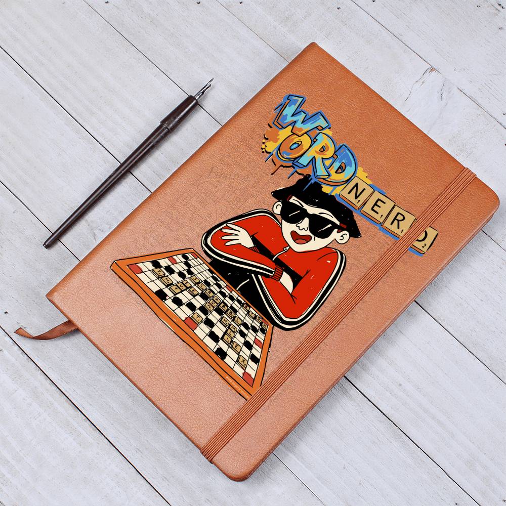 Word Nerd Graphic Journal: Great for storing your funky flows!