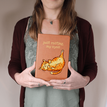 "Just resting my eyes" Graphic Journal: ProvoCATive and Private LITTERature!