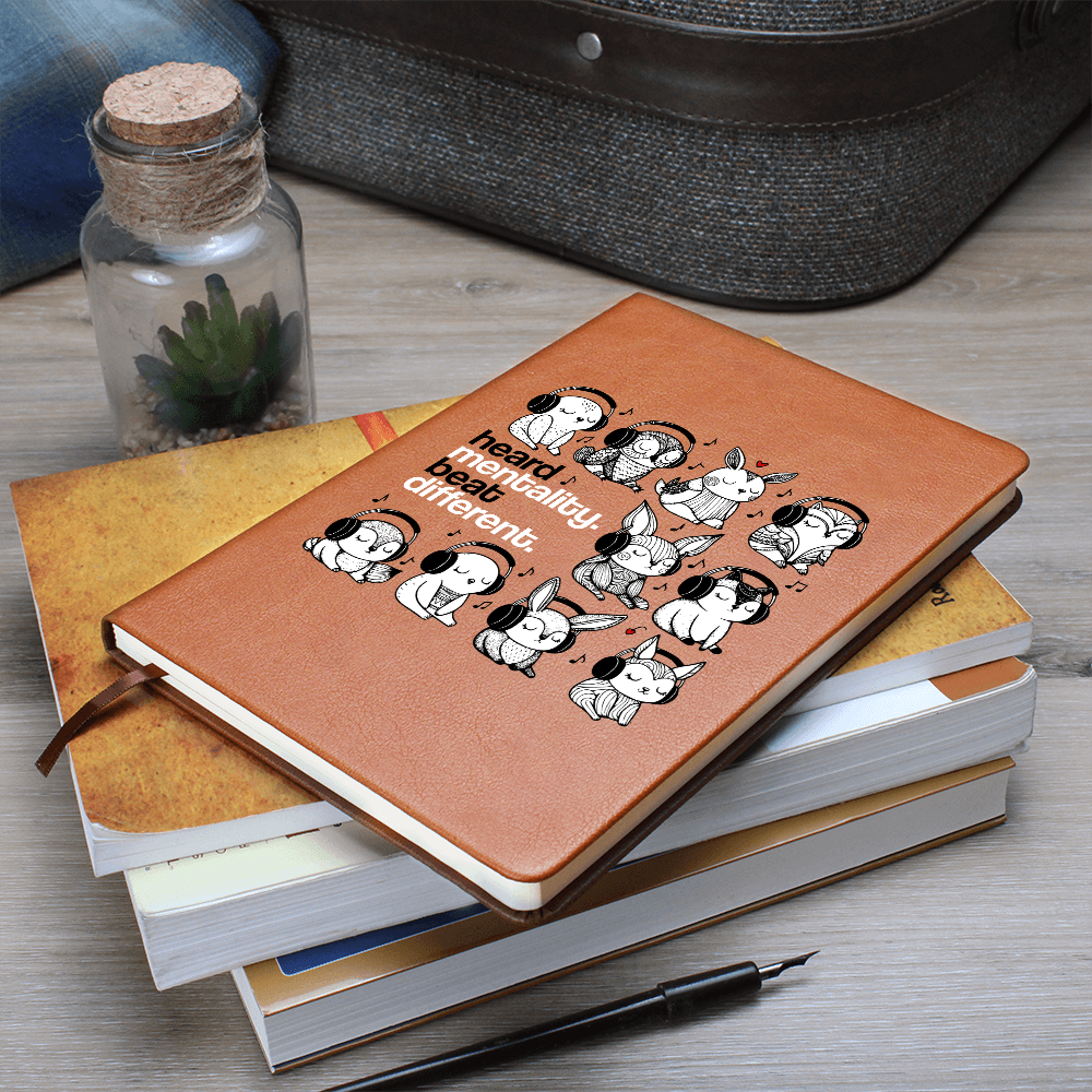 "Heard Mentality. Beat Different" Graphic Journal: Take note & follow your own rules!