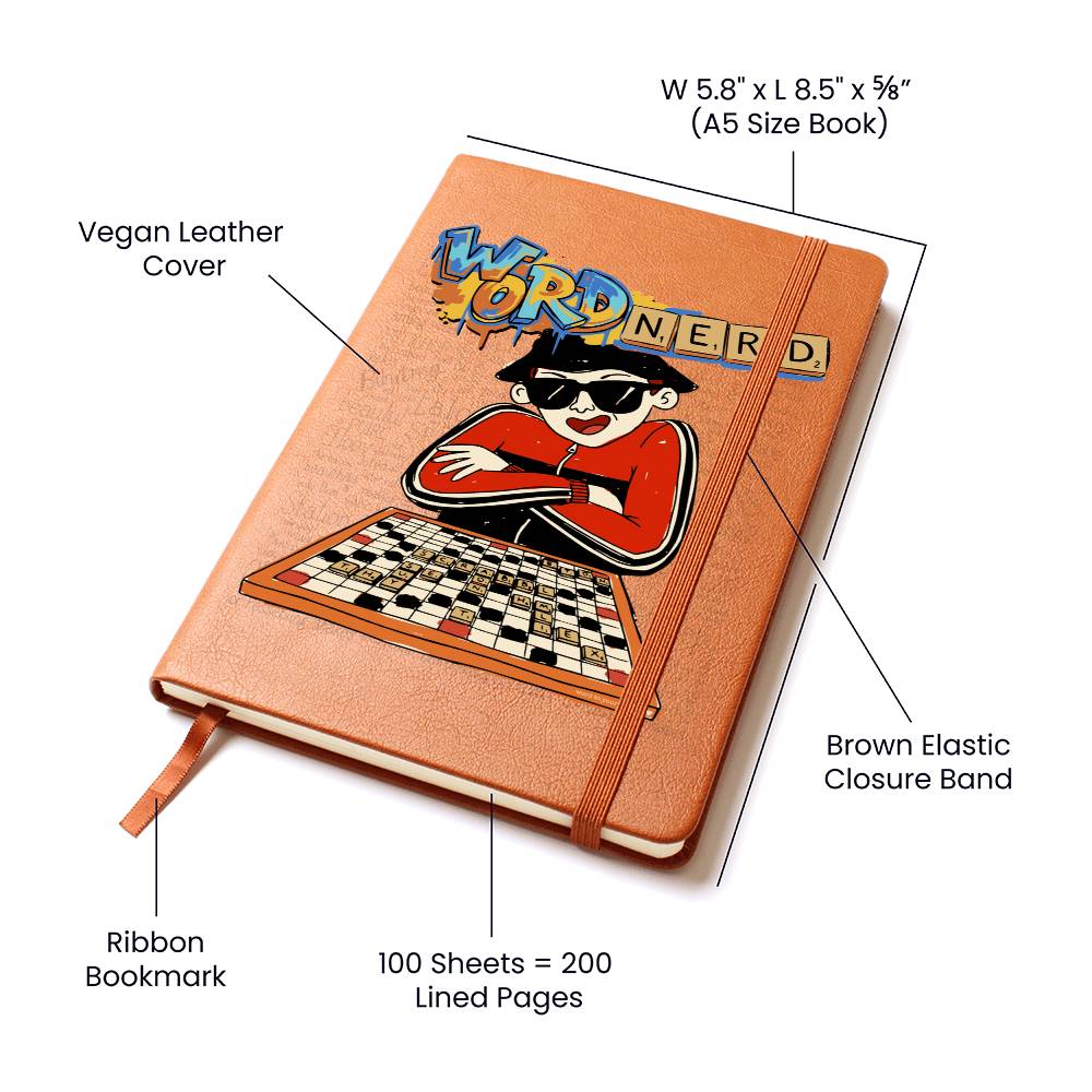 Word Nerd Graphic Journal: Great for storing your funky flows!
