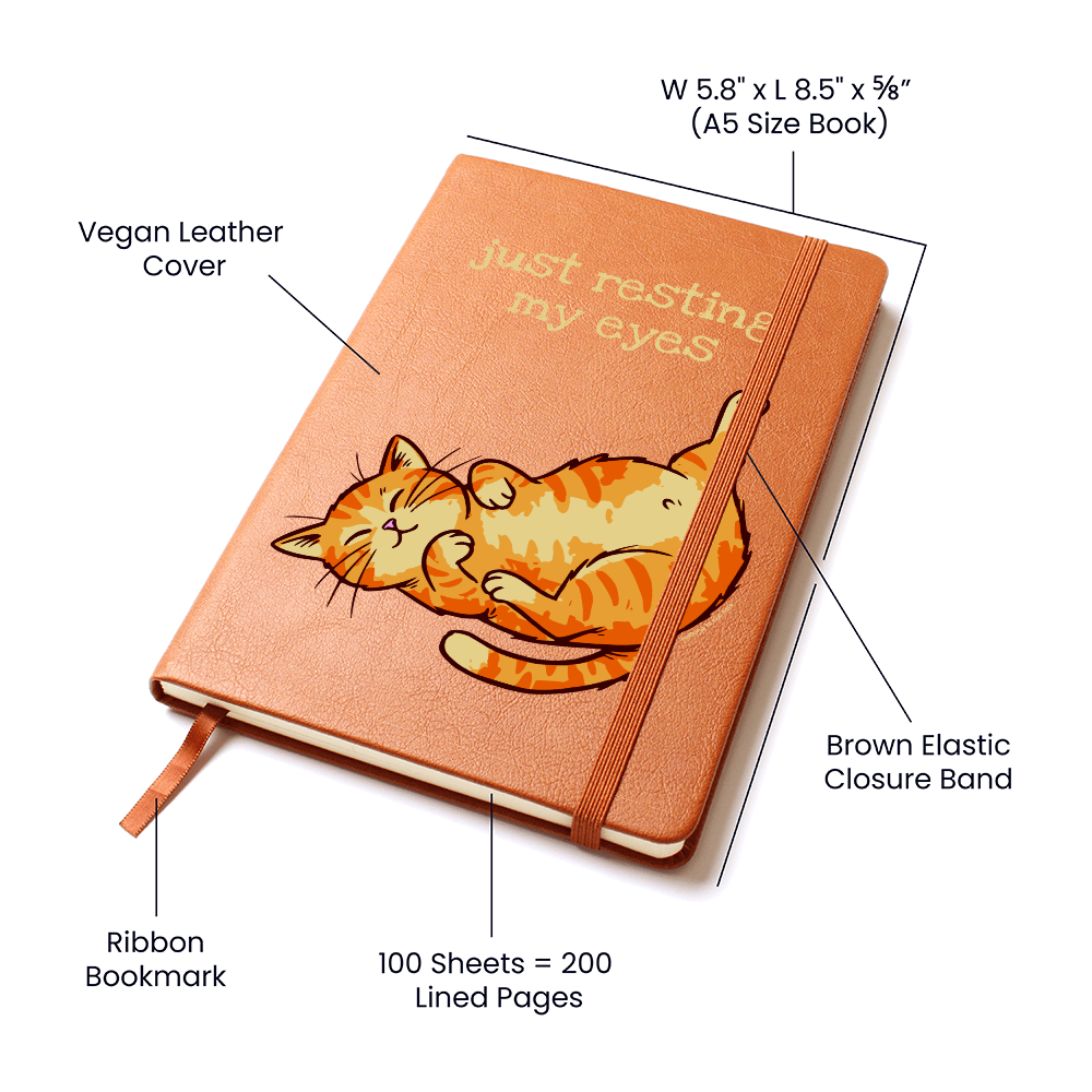 "Just resting my eyes" Graphic Journal: ProvoCATive and Private LITTERature!
