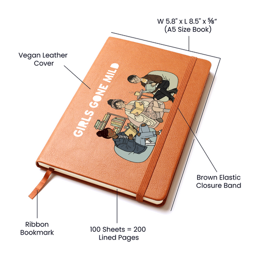 "Girls Gone Mild" Graphic Journal: Take notes & get up at a reasonable time!