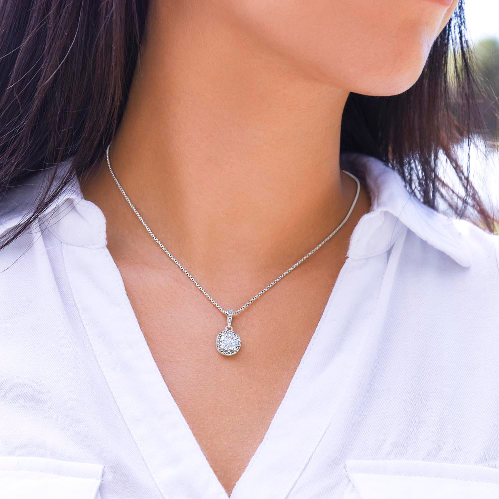 Eternal Hope Necklace: with personalized message card (optional)