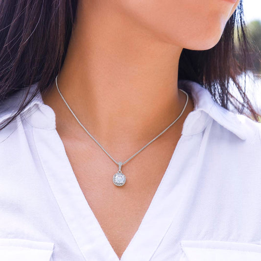 Eternal Hope Necklace: with personalized message card (optional)