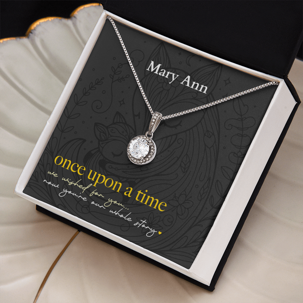 Eternal Hope Necklace: with personalized message card (optional)