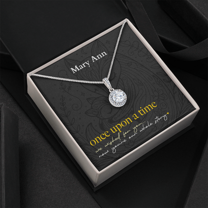 Eternal Hope Necklace: with personalized message card (optional)