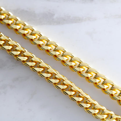 Cuban Link Chain | Sterling Silver or 14K Gold (Choose Your Style)