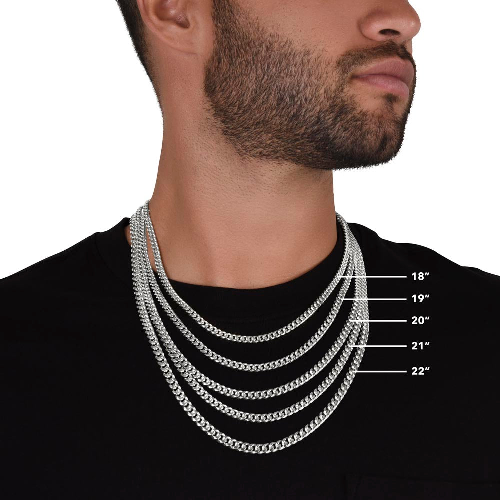 Cuban Link Chain | Sterling Silver or 14K Gold (Choose Your Style)