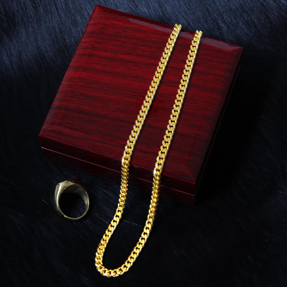 Cuban Link Chain | Sterling Silver or 14K Gold (Choose Your Style)